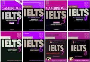  دانلود کتاب های تست Cambridge IELTS 1-8 
