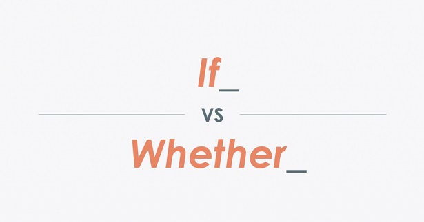 تفاوت whether و If در زبان انگلیسی