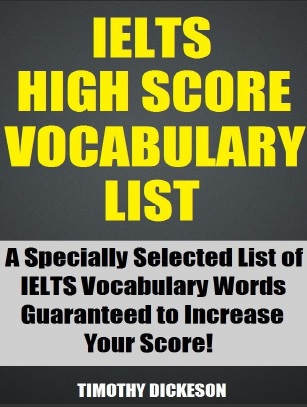 IELTS High Score Vocabulary List