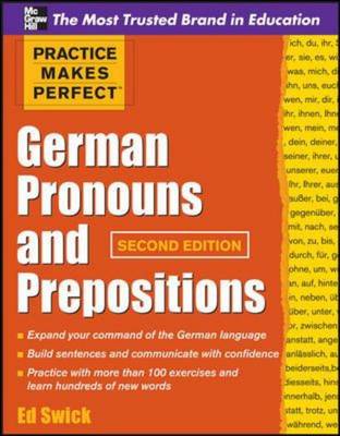 دانلود کتاب آموزش ضمایر و حروف اضافه آلمانی  Practice makes perfect