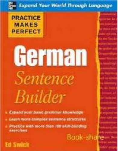 Practice Makes Perfect - German Sentence Builder