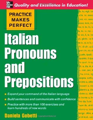 دانلود کتاب آموزش ضمایر و حروف اضافه ایتالیایی  Practice makes perfect