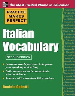 Practice makes perfect Italian Vocabulary